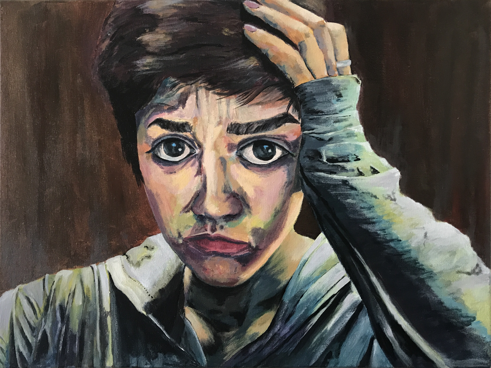 Mahan Asghari Self Portrait